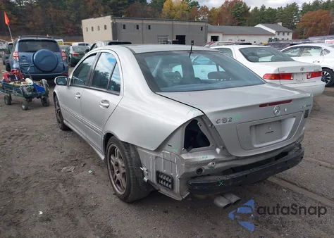 2002 Mercedes-Benz C 32 Amg из США, поврежденный, VIN WDBRF65J12F148456